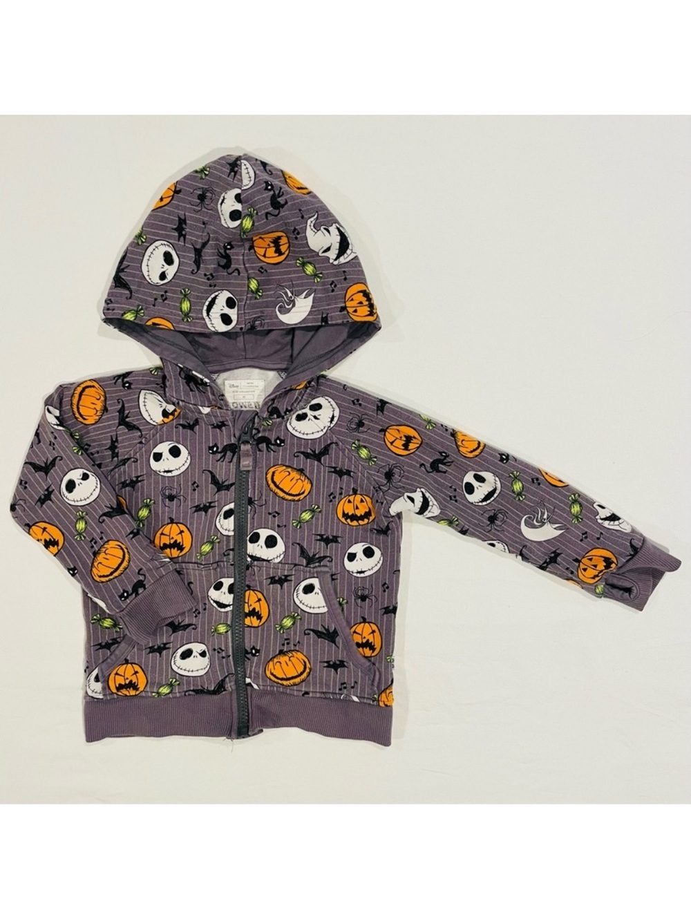 Little Sleepies Play Hoodie Boys 2T Girls OG Nightmare Before Christmas Bamboo